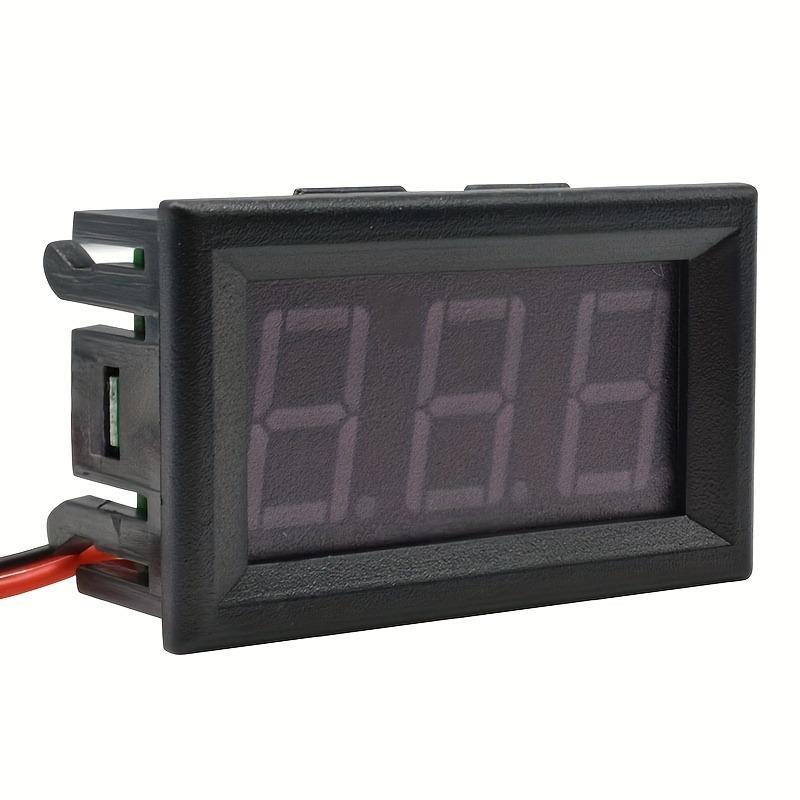 Digital Voltage Display 0.56,Two-Wire DC 4.5V-30V LED Voltmeter Display Voltage Tester Meter for Automotive & Electrical Troubleshooting