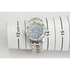 Used Hermes Watch Body/Silver Dial/Navy 1276550 Ladies