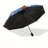 1 Auto Open Lion King Characters Themed Colorful 8 rib Portable Umbrella for Men and Women, A Compact Commuting Companion Suitable for Daily