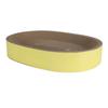Cat Scratcher Bed Oval Corrugated Paper Cat Scratch Board Nest Scratching Basin for Claw Grinding