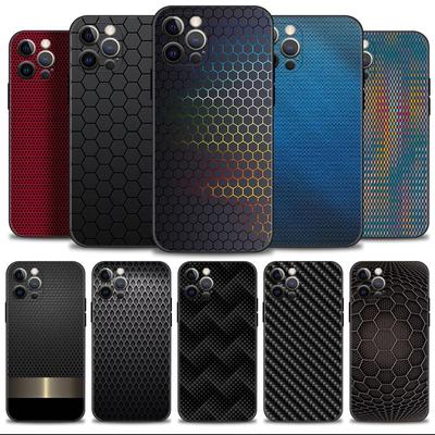 Coque de téléphone de luxe en Fiber de carbone, étui pour Apple Iphone 14 13 12 11 Pro Max 13 12 Mini Xs Max Xr X 7 8 6 6s Plus