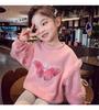 Girls Long Sleeve T Shirt Sweet Cute Round Neck Base Layer for Spring
