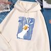 Graffiti Confused Duck Print Women's Hoodie Fashion Hoodie Casual Hoodie Korean Women's Clothing Graphic Retro Fashion