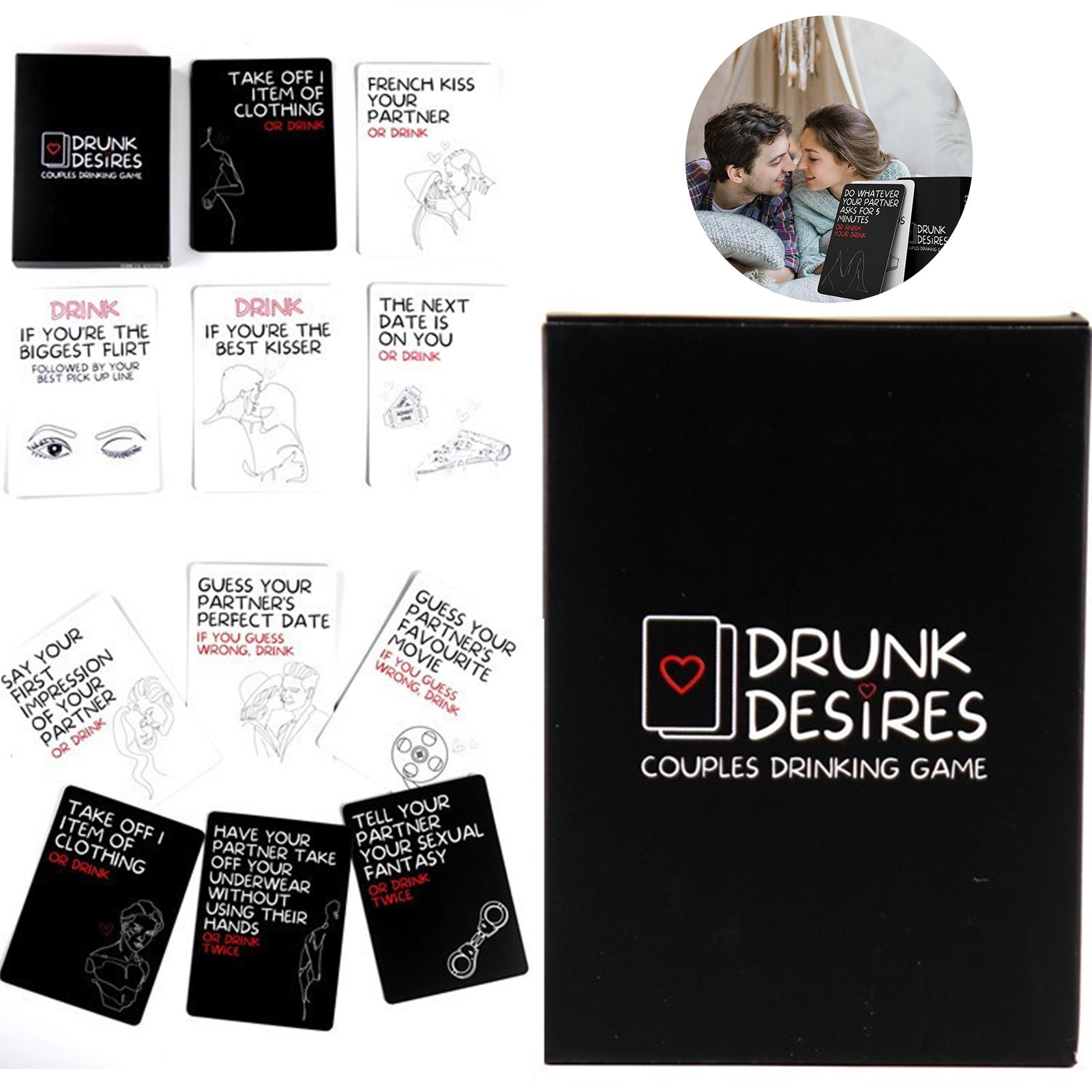 

Гра в карти «Бажання п яних пар» Інтерактивна карткова вечірка Настільна карткова гра для подарунків на День народження Новорічних подарунків