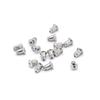 Stainless Steel Bullet Earplugs and Stud Earrings for DIY Jewelry Making