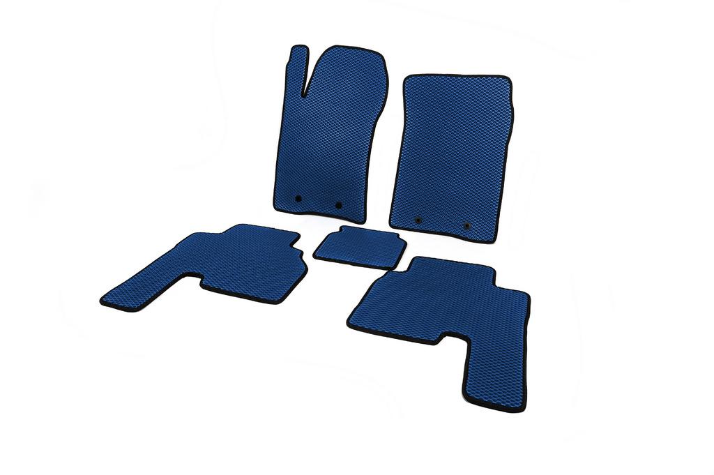 EVA Mats (2005-2011, Blue) for SsangYong Action 2006-