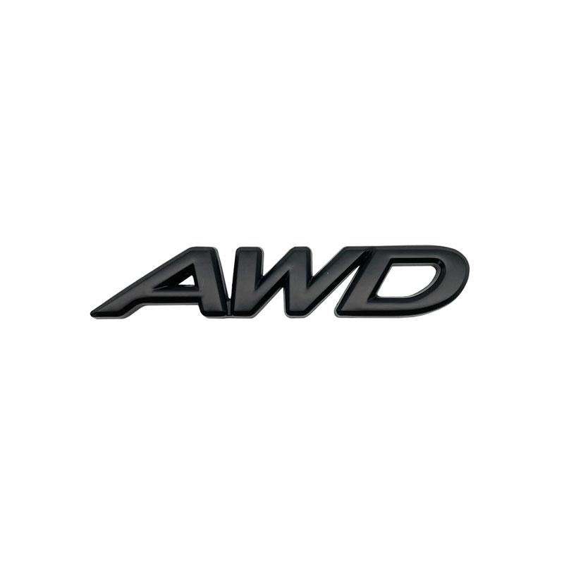 3D Metal Car Styling AWD 2.0 2.5 Emblem Car Rear Tail Trunk Sticker For M3 M5 MAZDASPEED MS Badge Decal Front Grill Decor