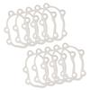 10Pcs Car Turbo Gasket 5 Bolt Turbine Outlet Downpipe Gasket For Silvia 200SX S13 S14 SR20DET CA18 CA18DET