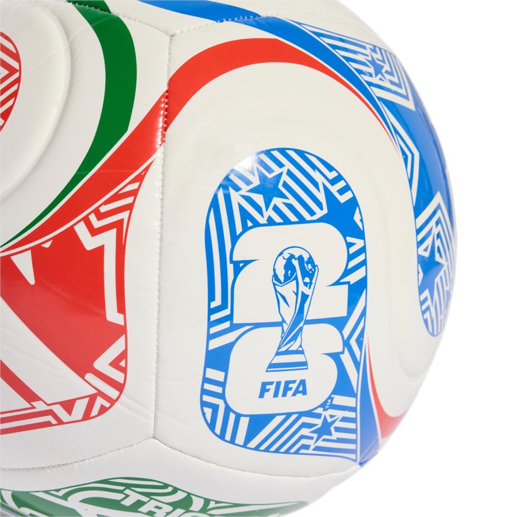 Adidas FIFA World Cup 26 Trionda Club Ball, Unisex White Football