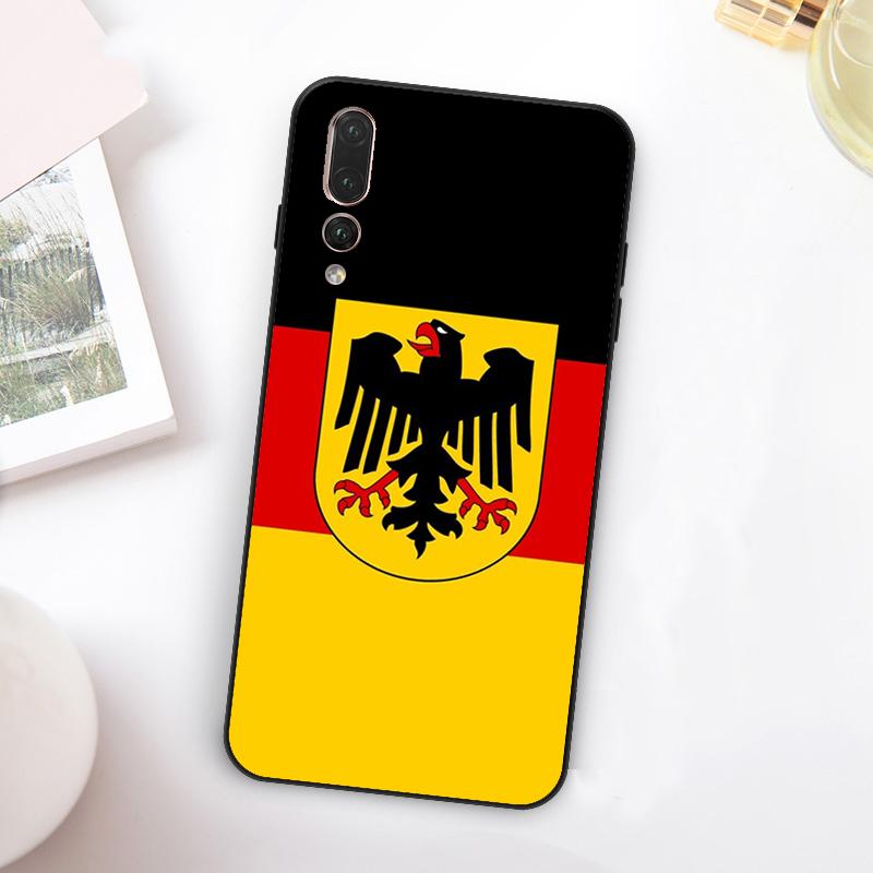 

Germany Flag Emblem For Huawei Nova 5T 9 10 SE 7i 8i 11i 12i Y73 Y90 Y70 Y72 Y61 Y91 Y60 P20 P40 P30 Lite Case Huawei Nova Y73