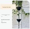Aluminum Alloy Rain Chain for Courtyards and Villas - Decorative Western & Chinese Style Downspout Alternative