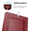 Wooden Plate Board Safe Chinese Style Memorial Plaque Frame Temple Offering Decorative Religious Ornament for Home