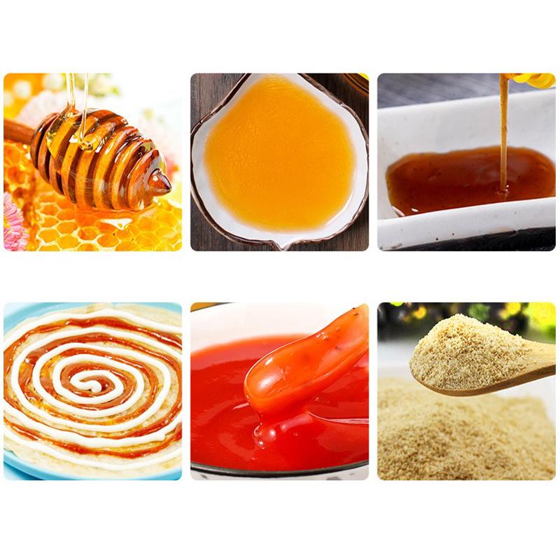 290ml Honey Bottles Bottle Squeeze Dispenser Packaging Salad Dressing Jar Mini Jam Clear Containers Empty Ketchup Syrup Sauce