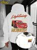 2025 Disney Cars Lightning McQueen Hoodie Loose Hoodie Sweatshirt Birthday Gift for Disney Pixar Cars Fans
