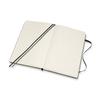 Moleskine Notebook Classic Expanded Hardcover Large Size wide x 21cm Dot Grid Black QP066EXP (400 pages) (13cm long)