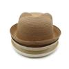 Nuovo Cappellino da Bambino con Orecchie Rete di Paglia Protezione UV Cappello da Sole da Spiaggia Traspirante Cappellino da Baseball Estivo
