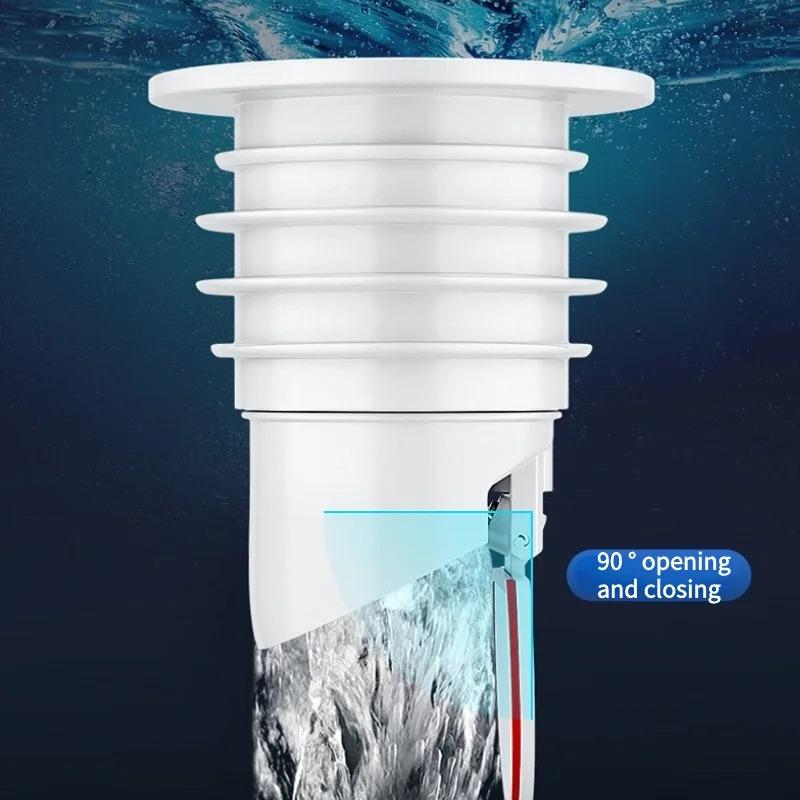 Silicone Bathroom Sewer Seal Ring Kitchen Sink Sewer Pipe Seal Plug Washing Machine Anti-odor Leakage Floor Drain Seal Connector