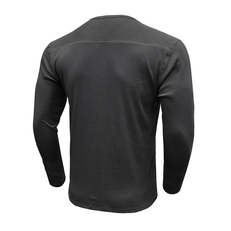 Men S Slim Fit Long Sleeve Crew Neck T Shirt Casual Top
