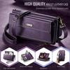 CaseMe Flip Leather Phone Case for iPhone 17 Pro Max 17E Air 16 Plus 16E 15 14 13 12 11 X XS XR SE 2022 8 Long Lanyard Zipper Wallet Multi Card Cover