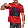 Unisexs T Shirt Short Sleeve Everyday Tees Colorful Abstract Pixel Artwork Daily Wear Essential Teeshirts Minimalist Adult Esse