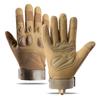 Men's Anti Slip Shock Absorption Half Finger Hard Shell Protection Training Mountaineering Military Fan Anti Cutting Tactical Gloves