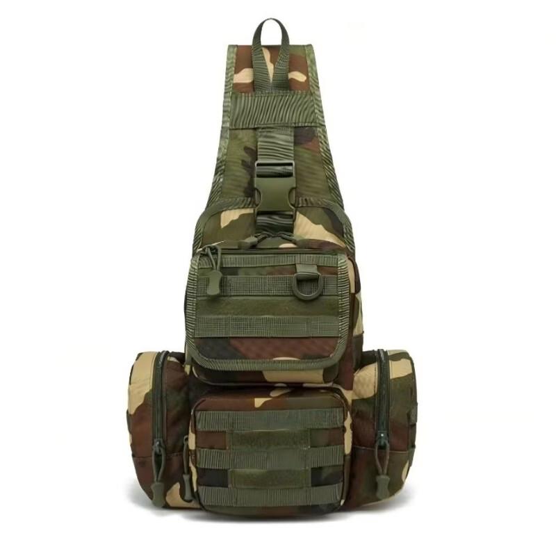 SHISHI Men's Tactical Chest Sling Bag