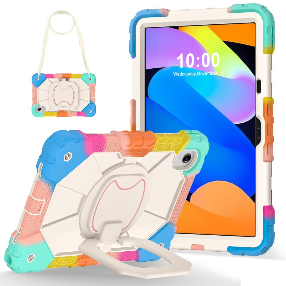 Lenovo Xiaoxinpad M11 2025 11-inch Drop-proof Case with 360° Rotating Stand and Hand Strap
