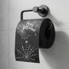 Black Toilet Roll Halloween Pumpkin Decoration Tissue