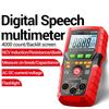 Multimeter Tester 4000-count Voltage Current Meter Electronic Measuring Tool with Auto Voice Broadcast for Electricians
