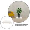 Square Plant Dolly Thickened Rolling Planter Base Heavy Duty Tray Movable Pot Pallet Stand Indoor Outdoor Garden with Hidden