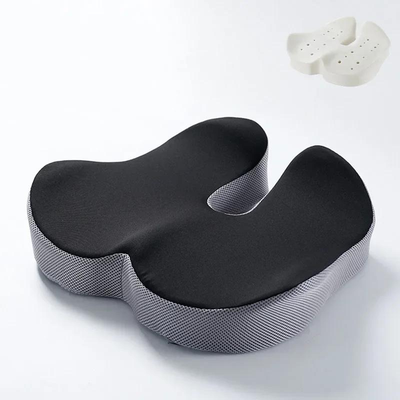 Rebound Memory Foam Woman Office Chair Cushion Tailbone Pelvis Orthopedic Medical Lady Seat Cushion for Beautiful Buttocks Pad