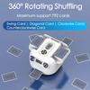 360° Rotating Automatic Card Shuffle Dealer Machine 2 In 1 Playing Cards Shuffling Dealing Tool with 4pcs Wireless Buttons
