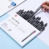 ParKoo Retractable Erasable Gel Pens, 20 Black Twist Pens, Fine Point 0.7 mm, Make Mistakes Disappear, Smooth Writing with Comfortable Grip for
