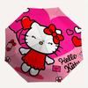1pc Hello Kitty Pink Heart Umbrella with Plastic Handle,Suitable for All Seasons Home Travel Outdoor UmbrellaSanlio676
