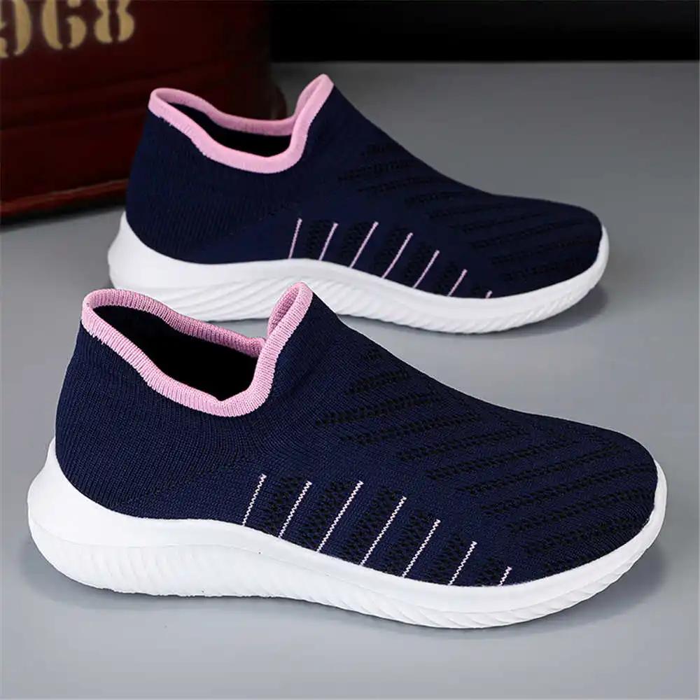 Plus Size 38-39 Walk Shoes Vulcanize Luxury Women Loafers Green Women Sneakers Sports Snearkers 2025summer Global Brands