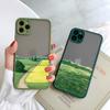 Field Flower Jungle Fresh Scenery Phone Case For iphone 16 14 11 12 13 15 Pro Max Mini 7 8 Plus SE2 XR XS Shockproof Cover Funda