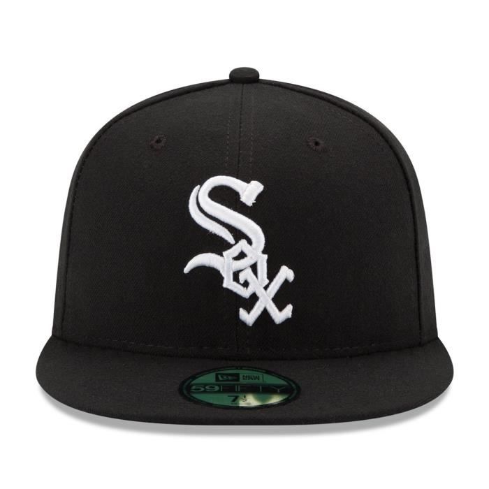 Kappe - New Era - 59Fifty - AUTHENTIC ON-FIELD - Chicago White Sox - Schwarz