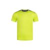 Lite-Show Logo Round Neck Breathable Sports Short Sleeve T-Shirt Men T-Shirts Green Gray 2011C767-302
