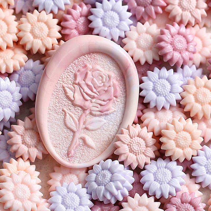 Lovely Wax Seal Stamp Love Theme Stamps for Head Scrapbooks Decorative Gift Pack