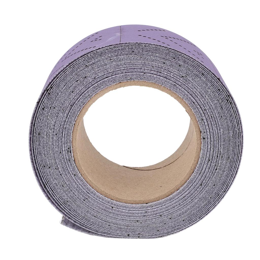 Keramický brusný papír v roli 400 zrnitost Více děr Bezprašné abrazivo 70mmx12m pro opravy karoserií Lak