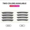 4pcs Fashion Car Badge Wheel Rims Brow Decal Trim Sticker For Peugeot 308 408 508 RCZ 208 3008 2008 206 207 307 Car Accessories