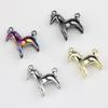 2Pcs Alloy Pony Pendant Animal Horse Charms Diy Necklace Bracelet Earrings Keychain Accessories Handmade Jewelry Making