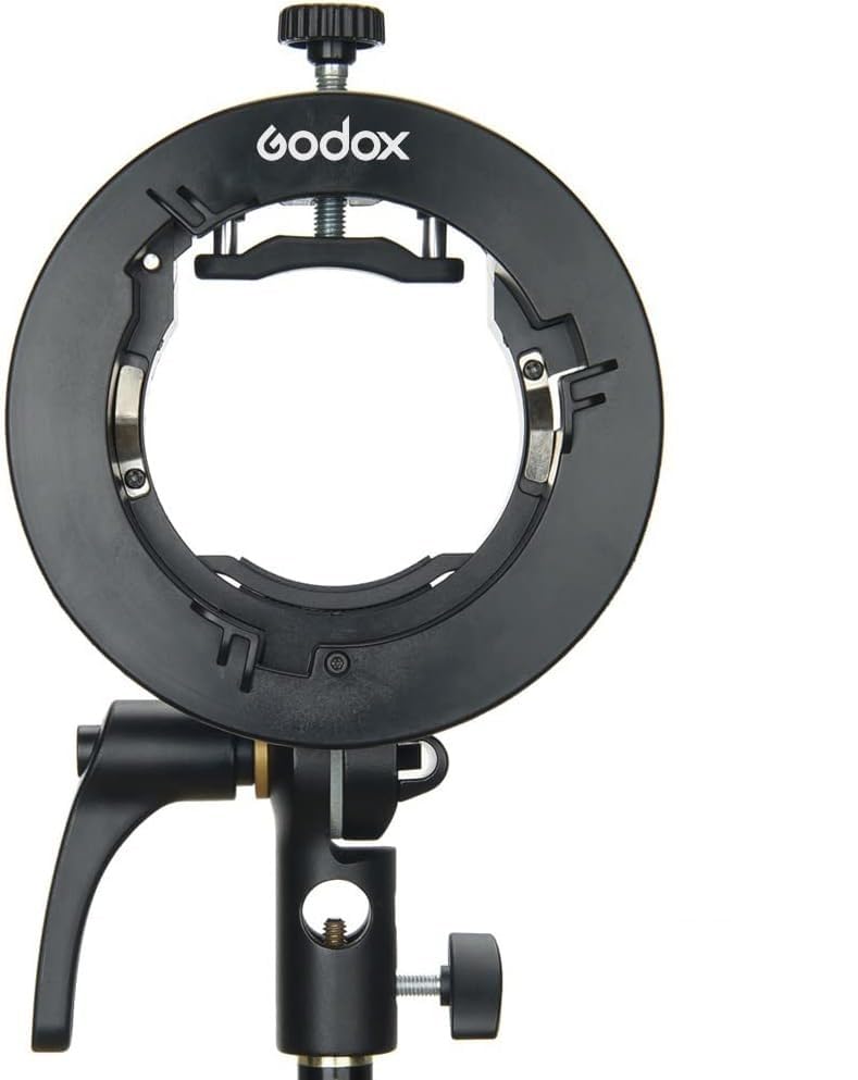 

Godox S2 Upgrade S Кронштейн типу Bowens Mount Removable Gasket Сумісний із серією Godox V1 Серія TT350 Серія TT350 AD400Pro AD200Pro AD200