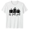 Its Fall Yall Fall Season Autumn Pumpkins Unisexs TShirt Unisex Tee Harvest Apparel