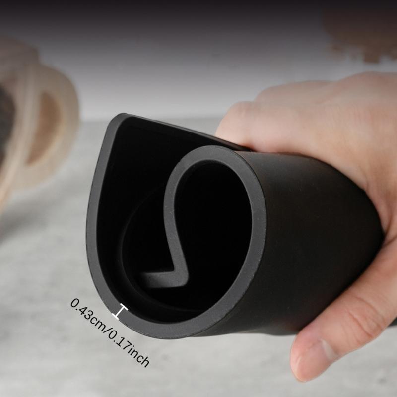 Practical Silicone Coffee Tamper Mat Espresso Silicone Mat Coffee Pad Silicone Pad Mat Espresso Coffee Tamper Mat