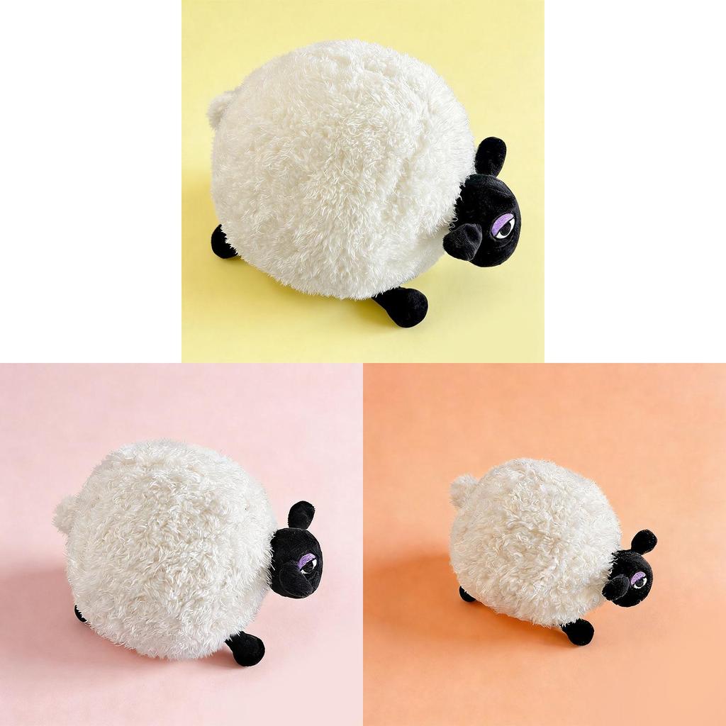 Soft Plush Sheep Toy For Kids With Pp Cotton Filling And Adorable Cartoon Design