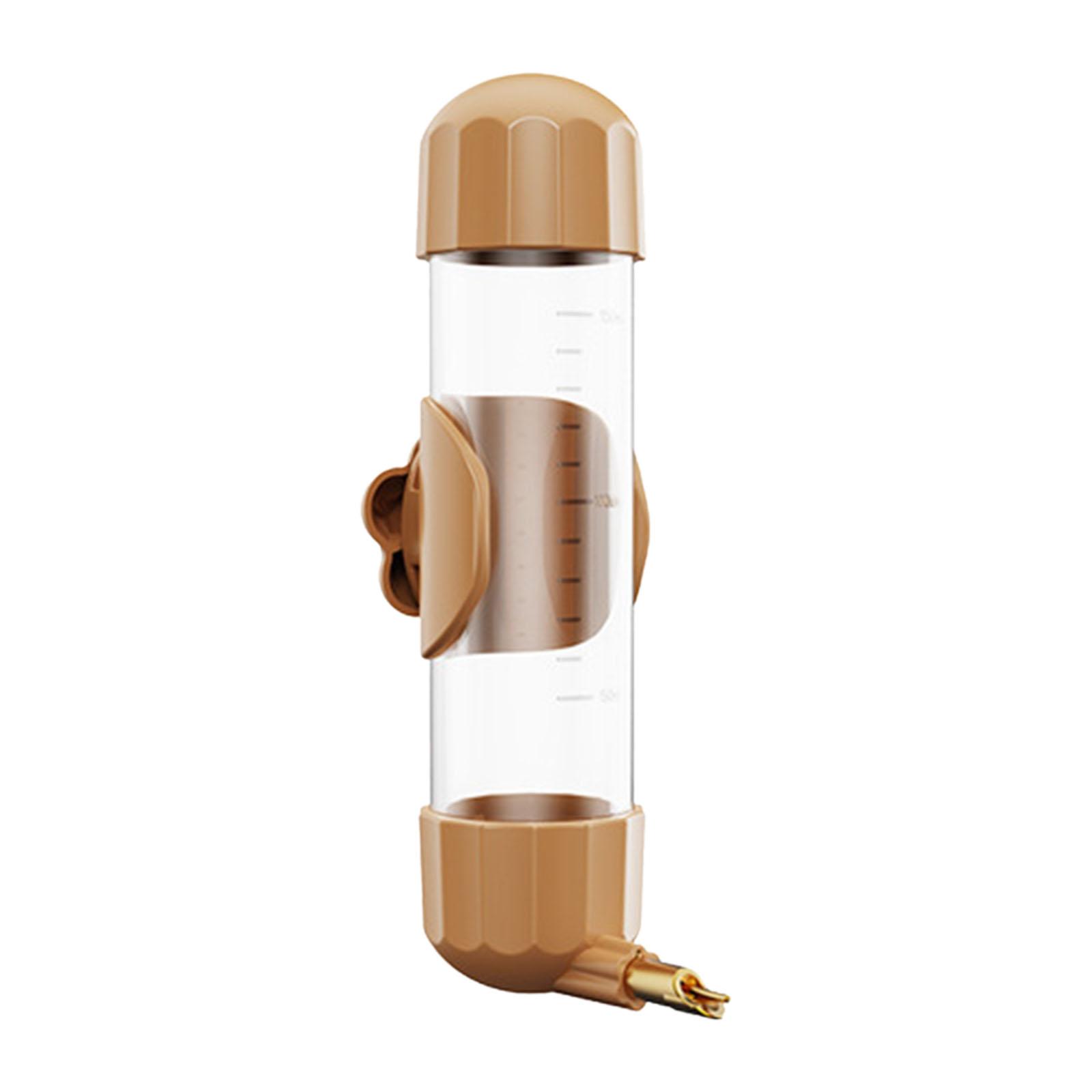 

Bird Cage Water Feeder Hanging Drinking Device Detachable PS ABS Parrot Drinker for Balcony Aviary оранжевый