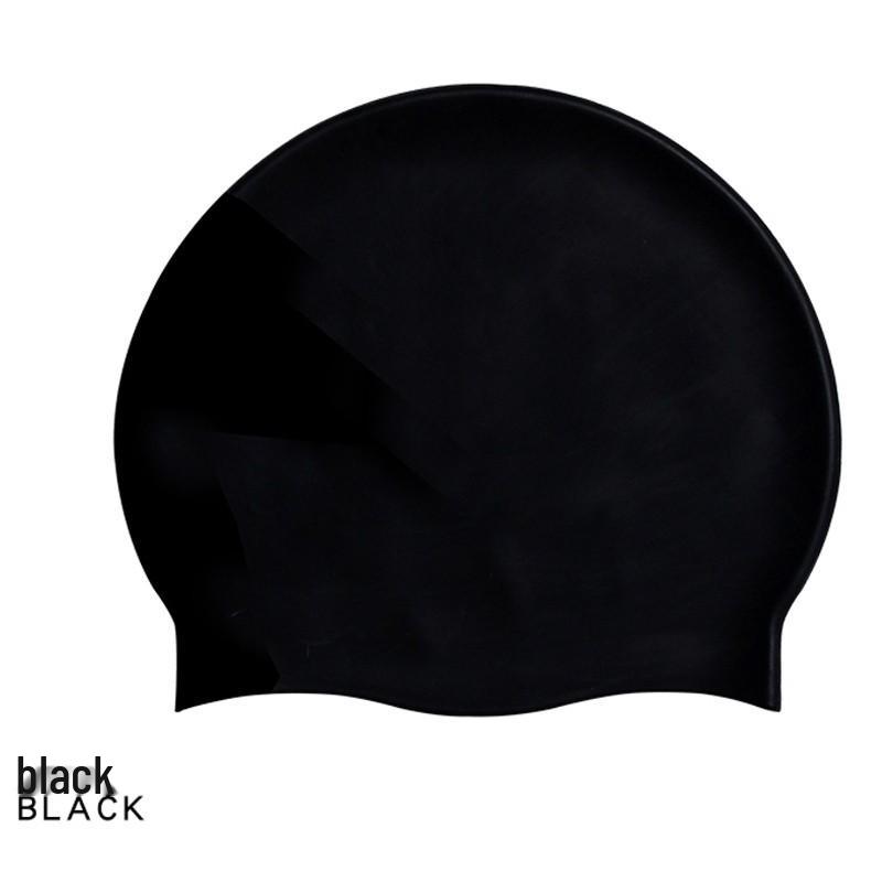 Waterproof, High-Elastic Swim Cap for Long Hair – Comfortable, Pro-Grade Silicone with Ear Protection for Men & Women.