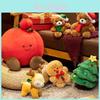 Adorable Christmas Plush Toys Collection Featuring Christmas Bear Gingerbread Man And Reindeer