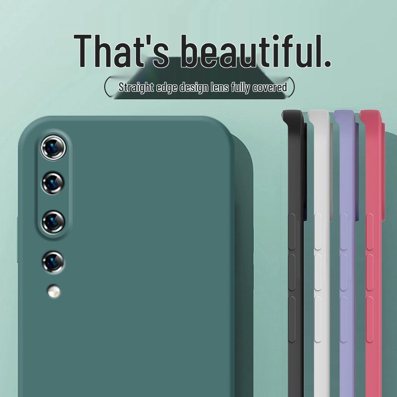 Xiaomi 10 Protective Case: New 5G Liquid Silicone Full Coverage Anti-Drop M2001J2C
